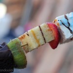 Brochetas de Brownie