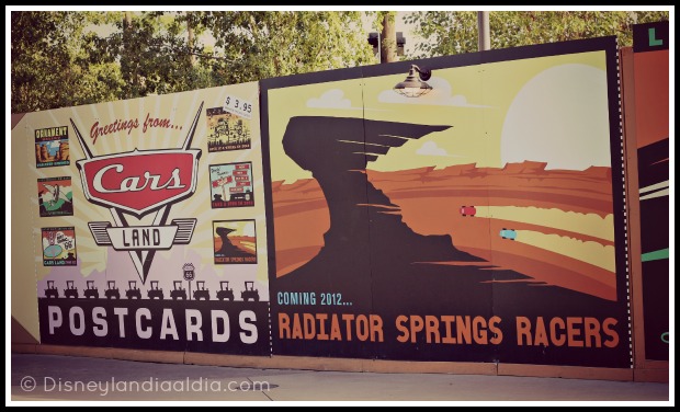 Anuncios de Cars Land