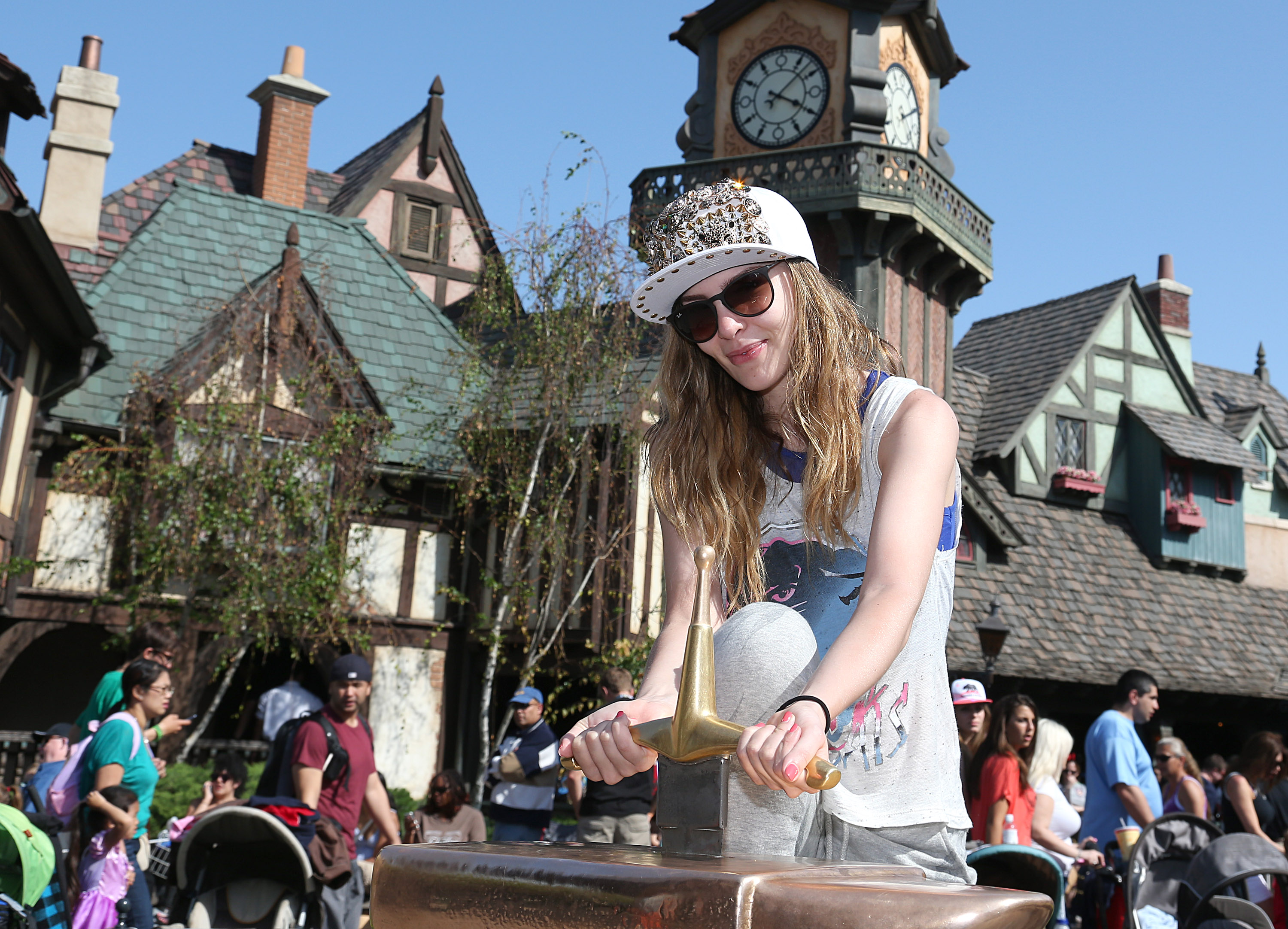 Belinda en Disneylandia