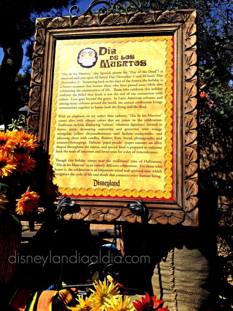 dia de muertos en disneylandia