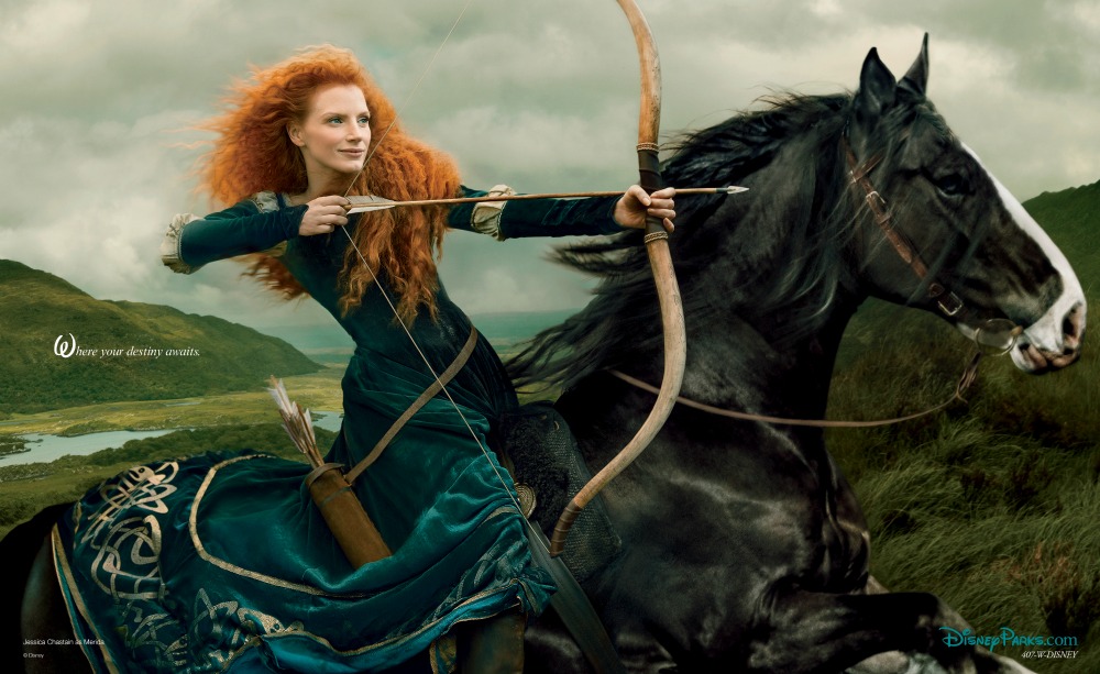 Jessica Chastain como Merida