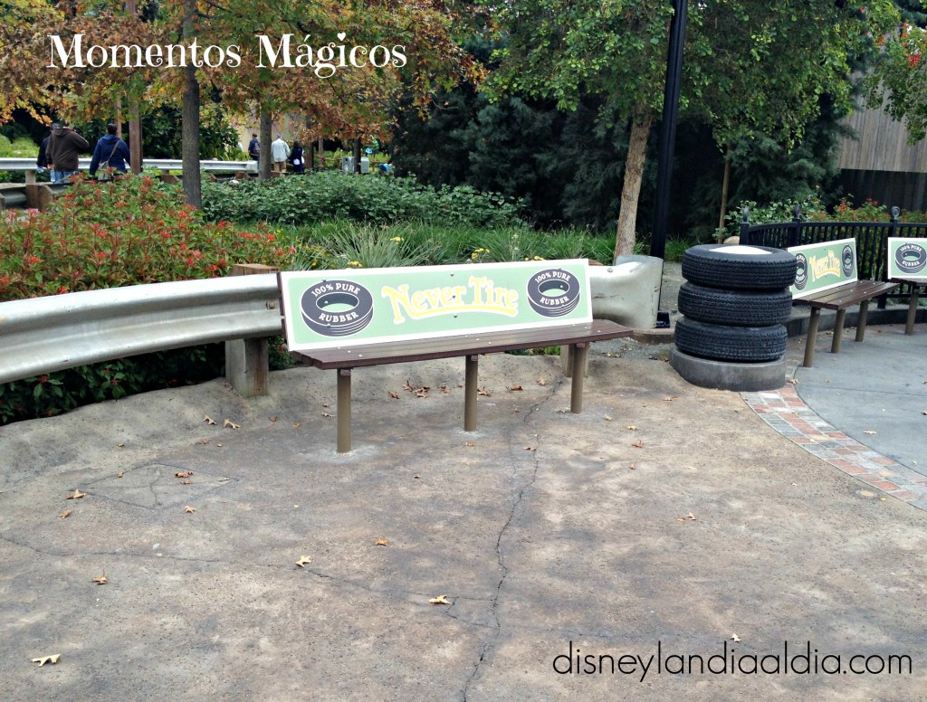 Toques especiales en Cars Land- Disneylandia al Dia