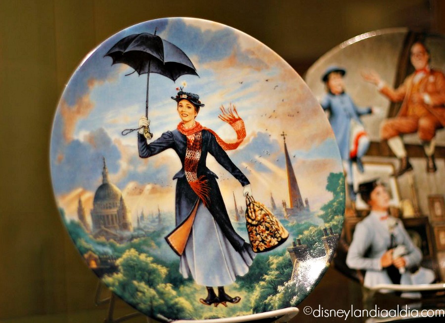 Platón de porcelana de Mary Poppins - Disneylandiaaldia.com