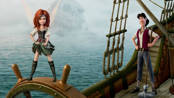 Zarina y James los personajes de Hada Pirata - old.disneylandiaaldia.com