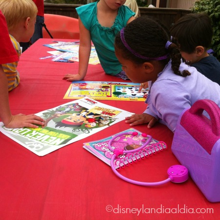 Niños en fiesta de Disney Junior