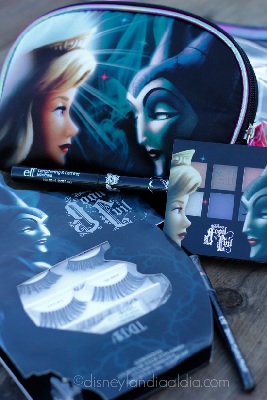 Colección de cosméticos Disney good vs evil