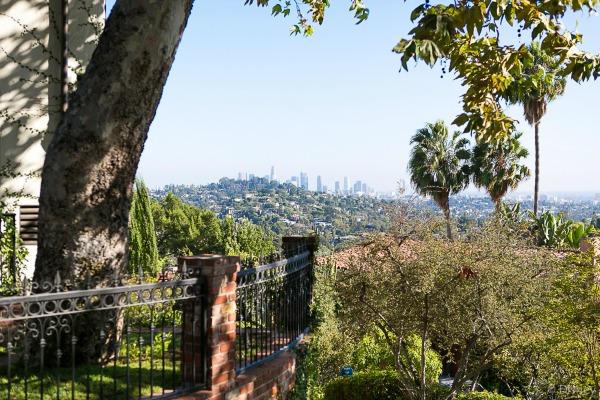 Vista de Los Angeles desde la casa de Walt Disney
