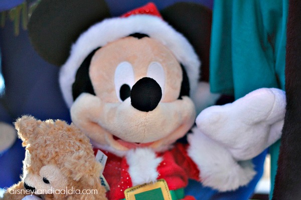 Muñeco de Peluche de Mickey Mouse vestido de Santa Claus