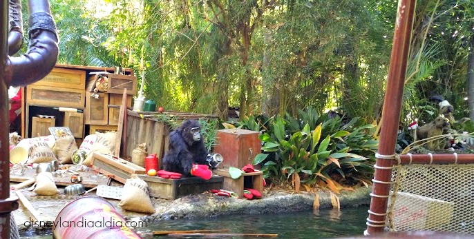 Jingle Cruise en Disneylandia Navidad