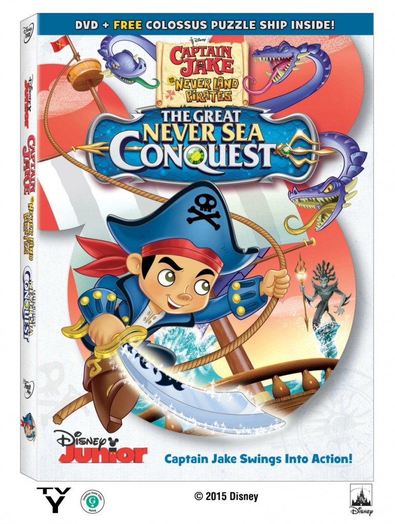 Jake y los Piratas de Nunca Jamás - The Great Never Sea Conquest DVD - disneylandiaaldia.com