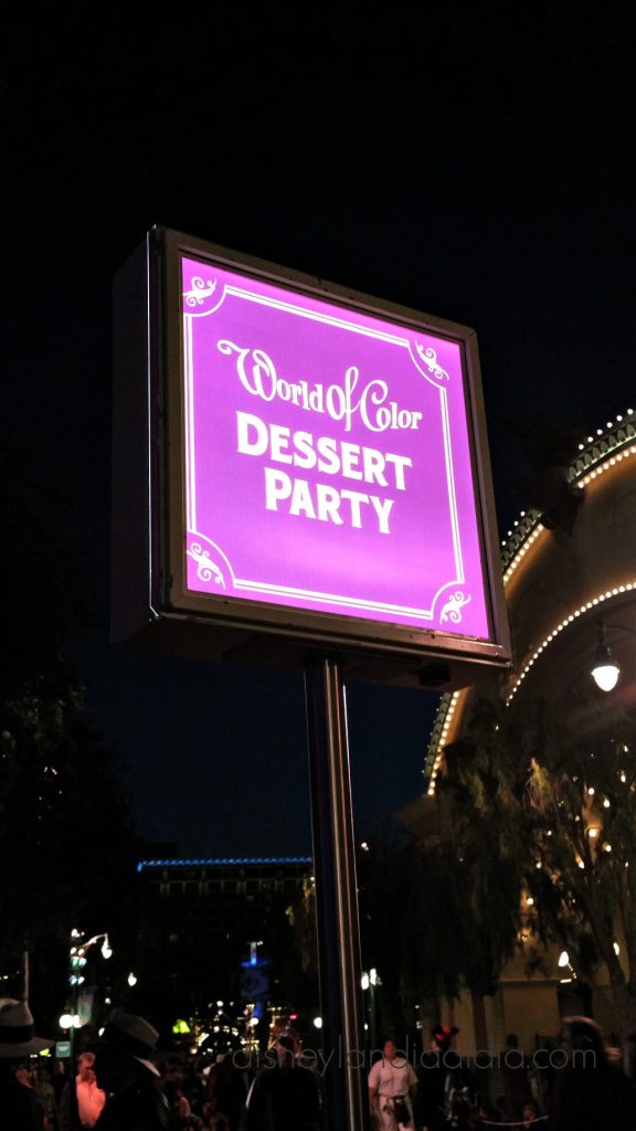 Fiesta de Postres de World of Color