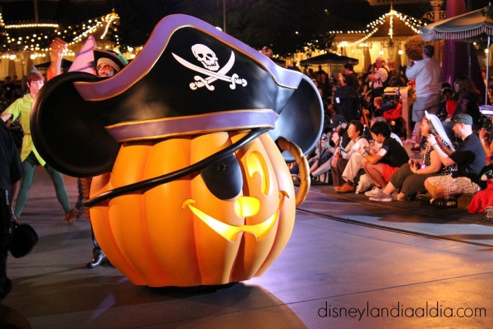 Desfile de Halloween en Disneylandia