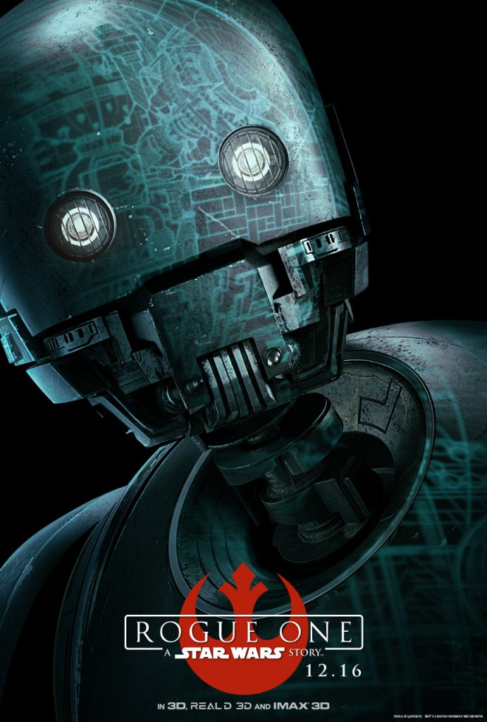 K-2SO Rogue One: Una Historia de Star Wars - disneylandiaaldia.com
