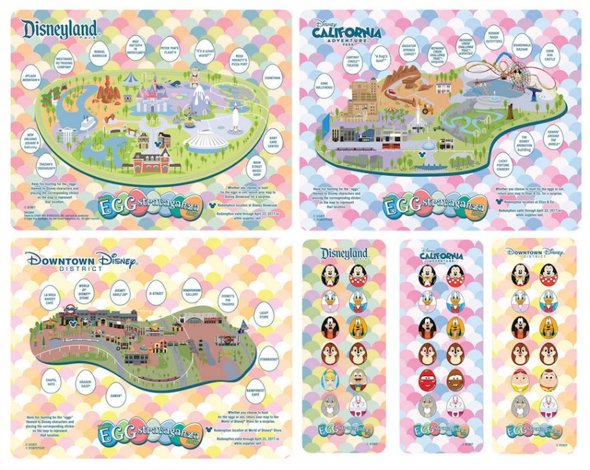 juego de disneylandia egg-stravaganza