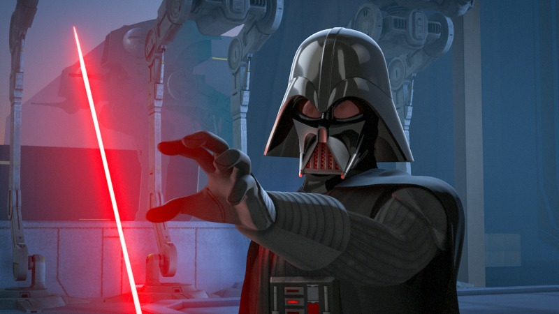 Darth Vader en Star Wars Rebels - disneylandiaaldia.com