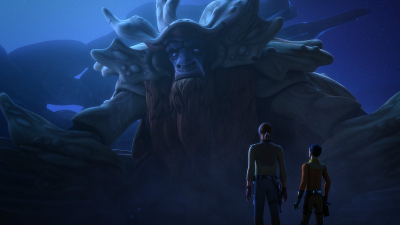 Escena de la tercera temporada de Star Wars Rebels - disneylandiaaldia.com