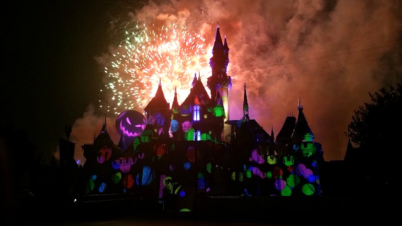 Halloween Screams en Disneylandia Castillo