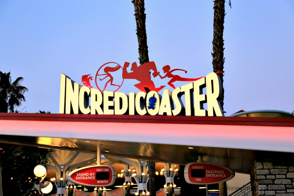 Incredicoaster la Montaña Rusa de Pixar Pier